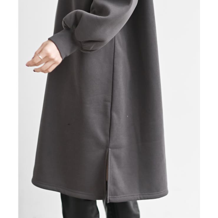 裏起毛パーカーワンピース | rps | 詳細画像10 