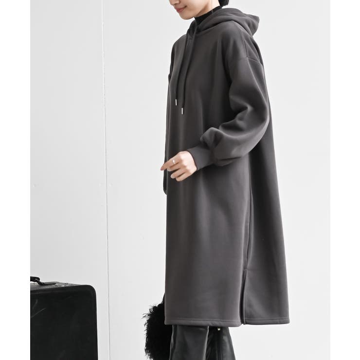 裏起毛パーカーワンピース | rps | 詳細画像3 