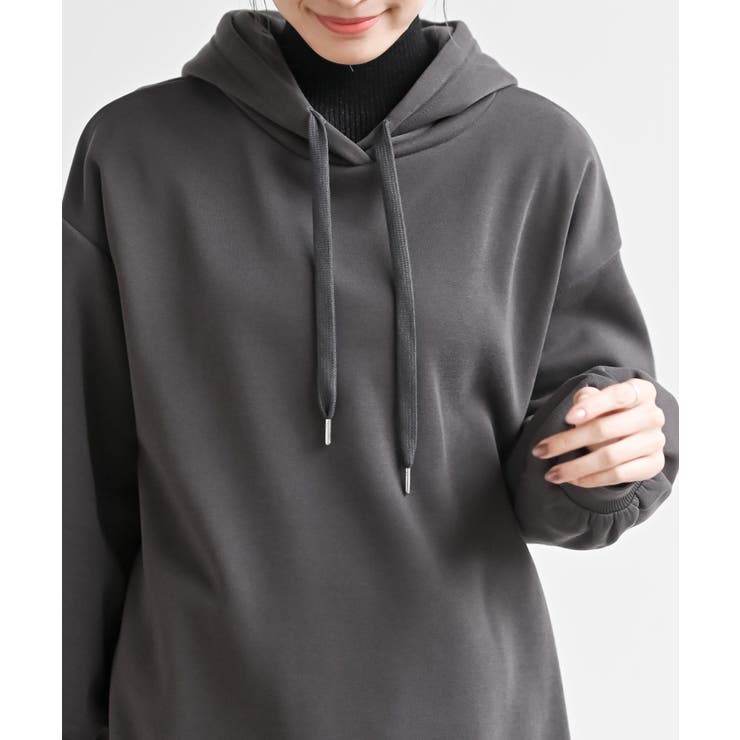 裏起毛パーカーワンピース | rps | 詳細画像6 