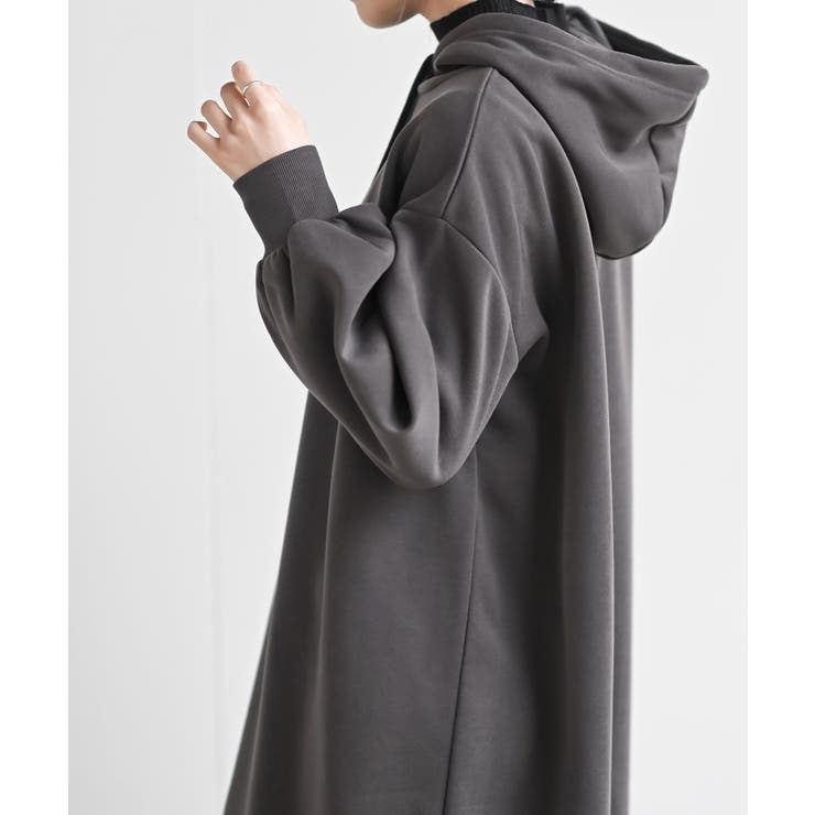 裏起毛パーカーワンピース | rps | 詳細画像9 