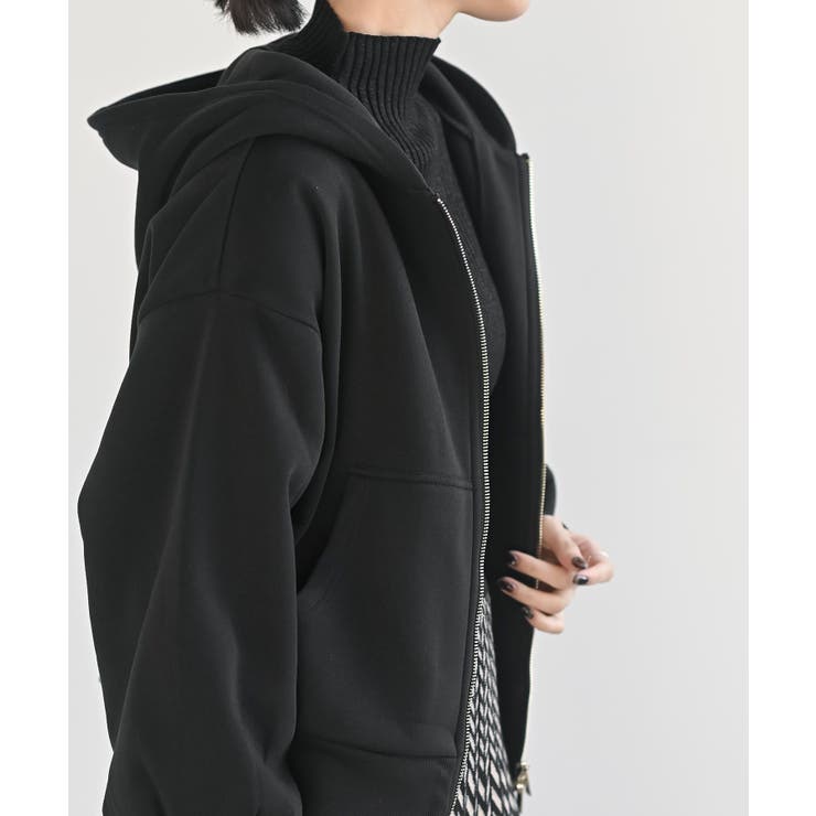 裏起毛ショートジップパーカー | rps | 詳細画像23 