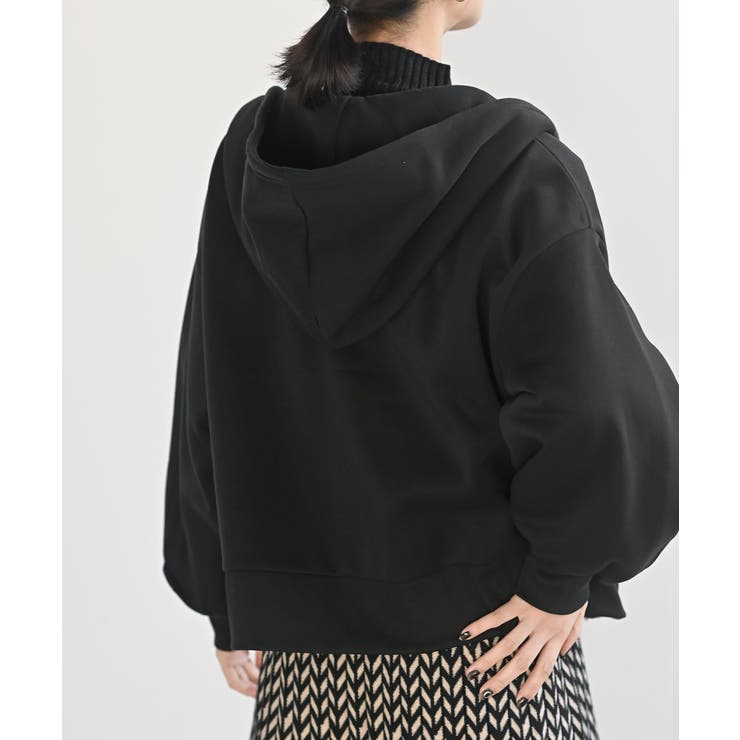 裏起毛ショートジップパーカー | rps | 詳細画像24 