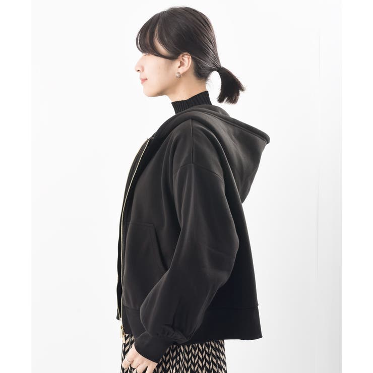 裏起毛ショートジップパーカー | rps | 詳細画像26 