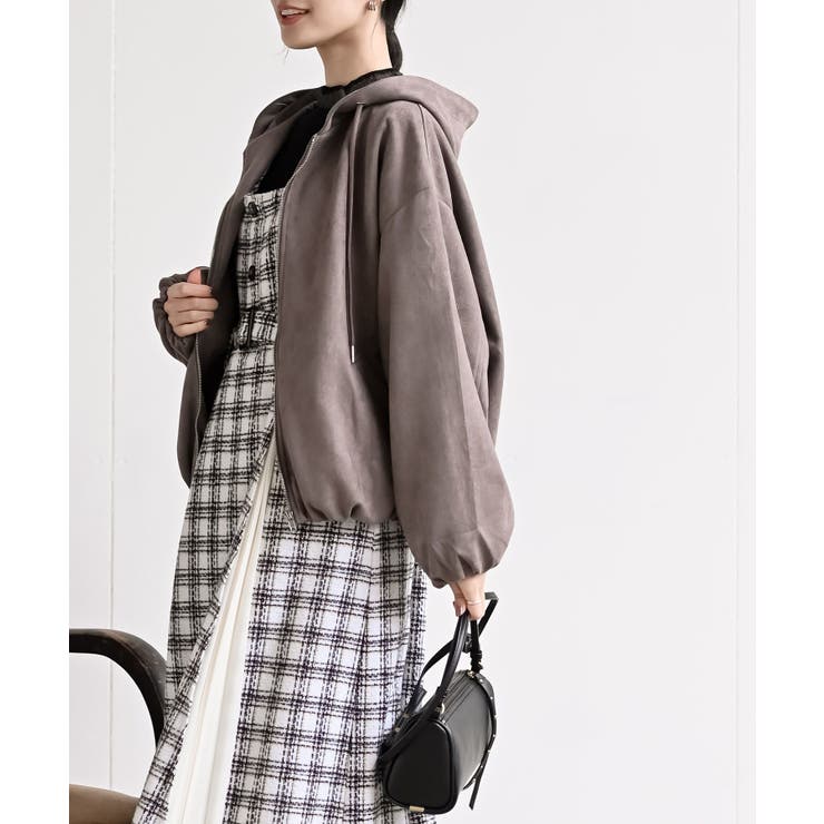 スエードポンチバルーンＺＩＰパーカージャケット | rps | 詳細画像11 