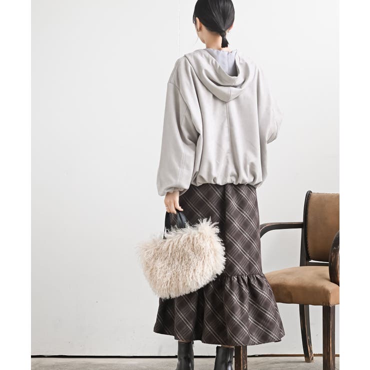 スエードポンチバルーンＺＩＰパーカージャケット | rps | 詳細画像4 