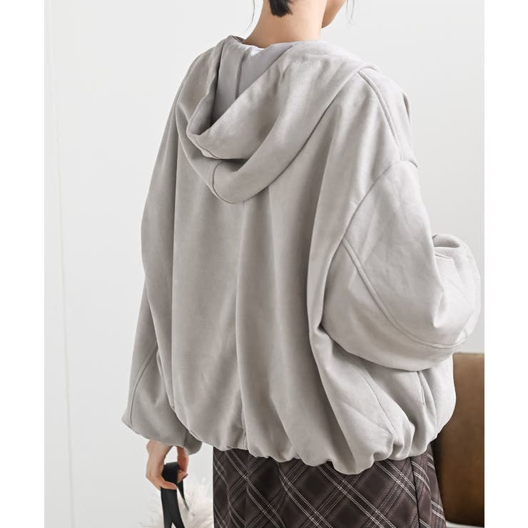 スエードポンチバルーンＺＩＰパーカージャケット | rps | 詳細画像8 