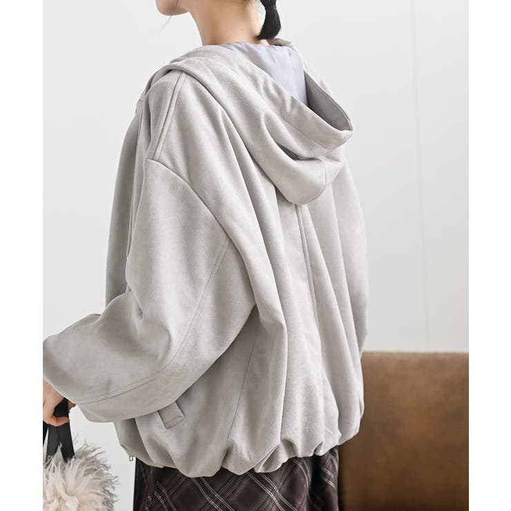 スエードポンチバルーンＺＩＰパーカージャケット | rps | 詳細画像9 