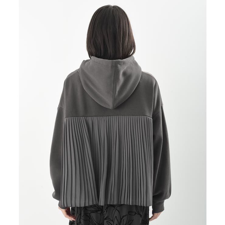 ＢＡＣＫプリーツ裏起毛ワイドパーカー | rps | 詳細画像27 