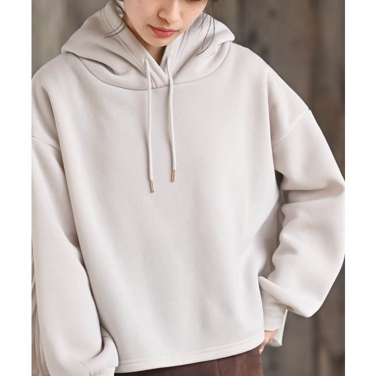 ＢＡＣＫプリーツ裏起毛ワイドパーカー | rps | 詳細画像6 