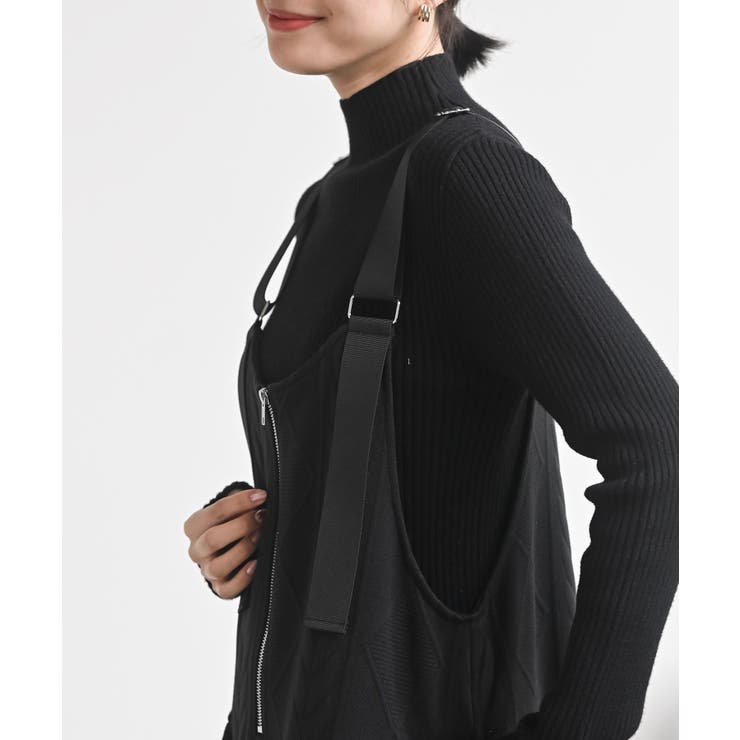 ケーブル柄ふくれジャガードジャンスカ | rps | 詳細画像7 