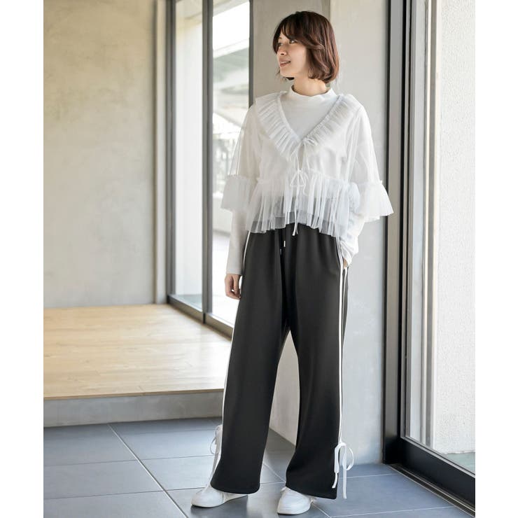 リボンライントラックパンツ | rps | 詳細画像19 