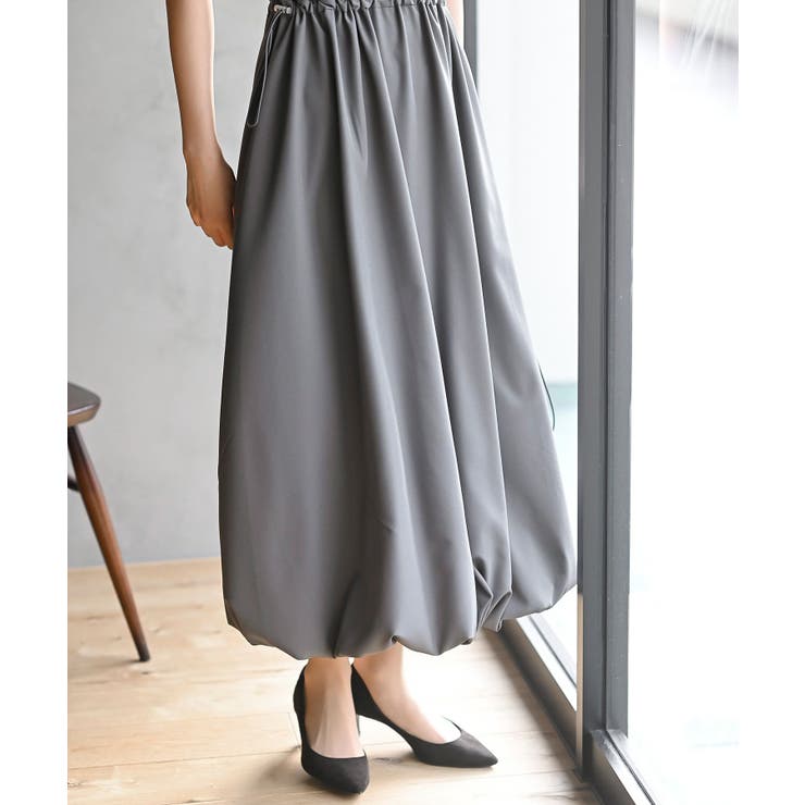 カットレイヤー風ドッキングバルーンワンピース | rps | 詳細画像10 