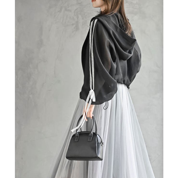 レースリボントラックフードシアージャケット | rps | 詳細画像13 