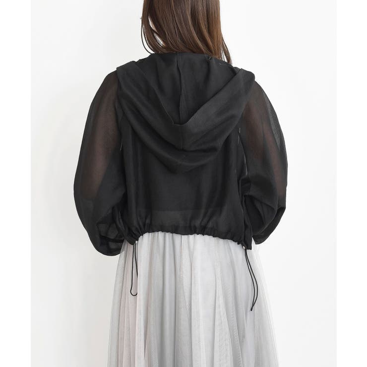 レースリボントラックフードシアージャケット | rps | 詳細画像19 