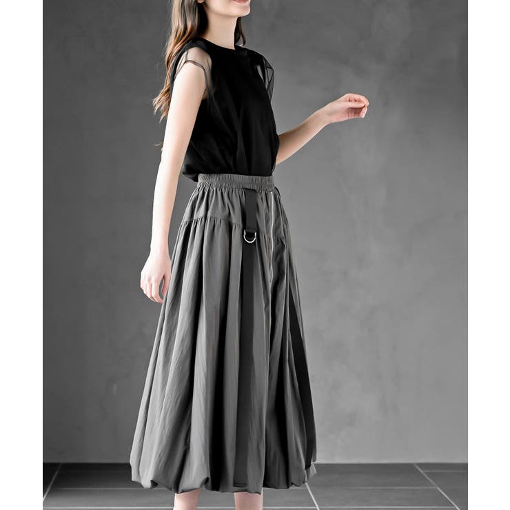 チュールレイヤードノースリブＴｅｅ | rps | 詳細画像14 