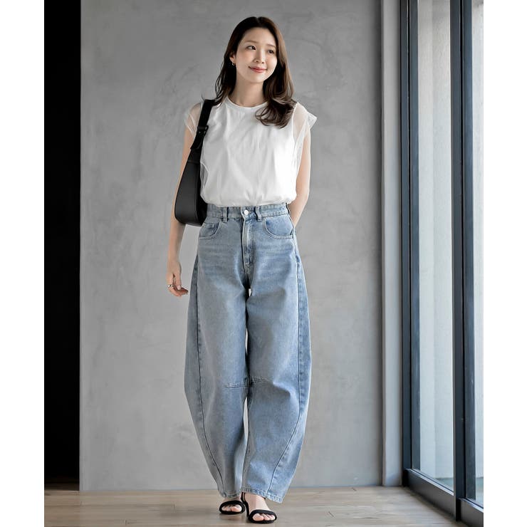 チュールレイヤードノースリブＴｅｅ | rps | 詳細画像2 