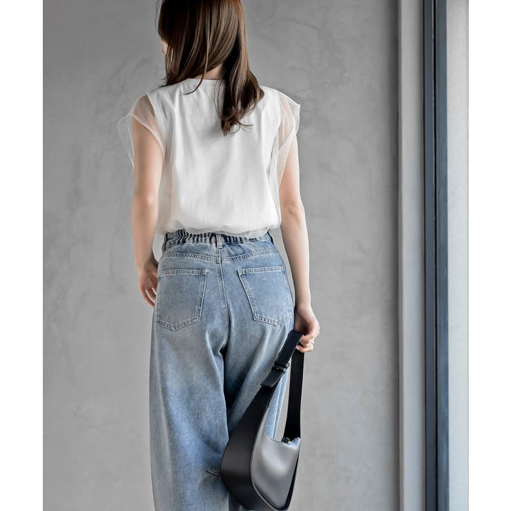 チュールレイヤードノースリブＴｅｅ | rps | 詳細画像4 