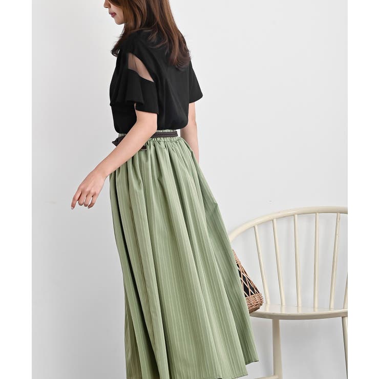 シースルーフレアースリーブＴｅｅ | rps | 詳細画像11 