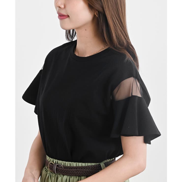 シースルーフレアースリーブＴｅｅ | rps | 詳細画像15 