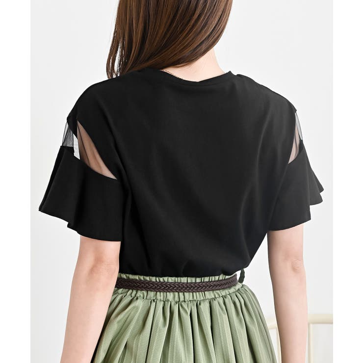 シースルーフレアースリーブＴｅｅ | rps | 詳細画像16 