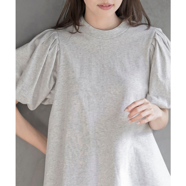 スタンドカラーパフスリーブＴ | rps | 詳細画像14 