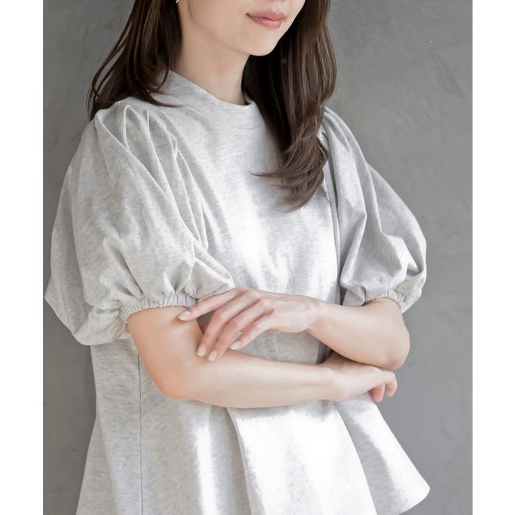 スタンドカラーパフスリーブＴ | rps | 詳細画像15 