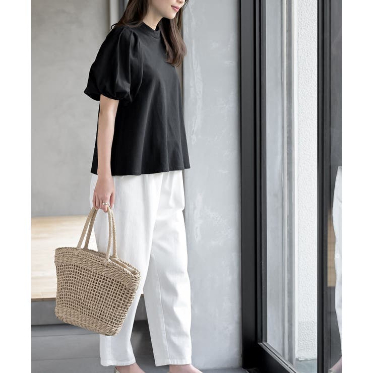 スタンドカラーパフスリーブＴ | rps | 詳細画像21 