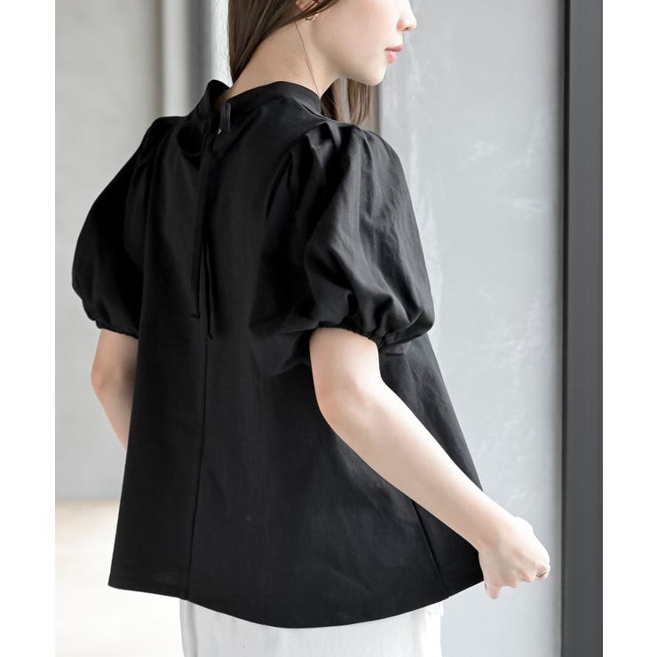 スタンドカラーパフスリーブＴ | rps | 詳細画像24 