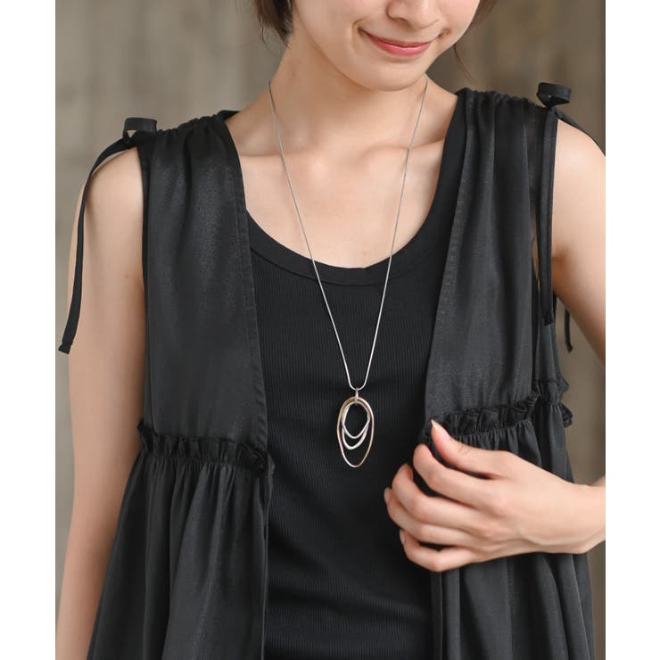 光沢シアーリボンベスト | rps | 詳細画像22 