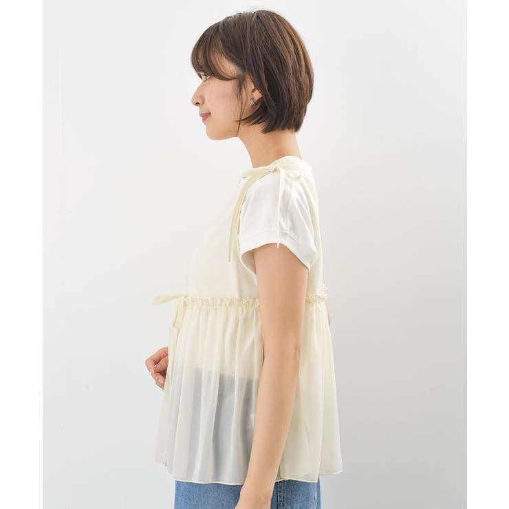 光沢シアーリボンベスト | rps | 詳細画像26 