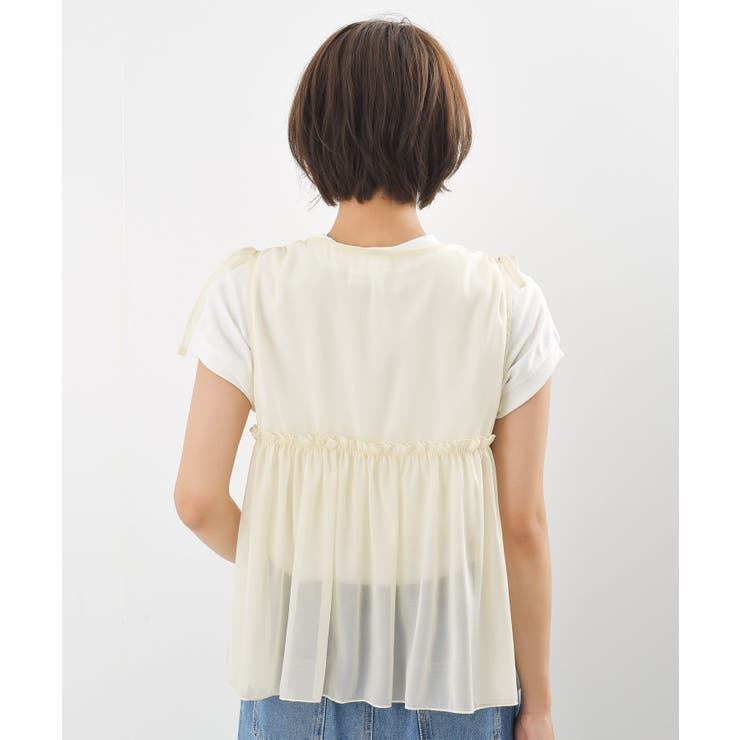 光沢シアーリボンベスト | rps | 詳細画像27 