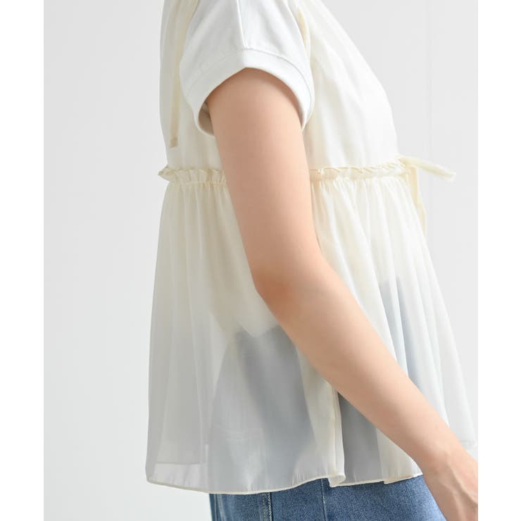 光沢シアーリボンベスト | rps | 詳細画像9 