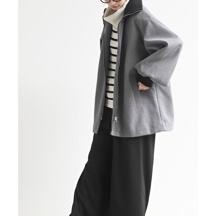 リブ切替ミドルＺＩＰコート | rps | 詳細画像11 