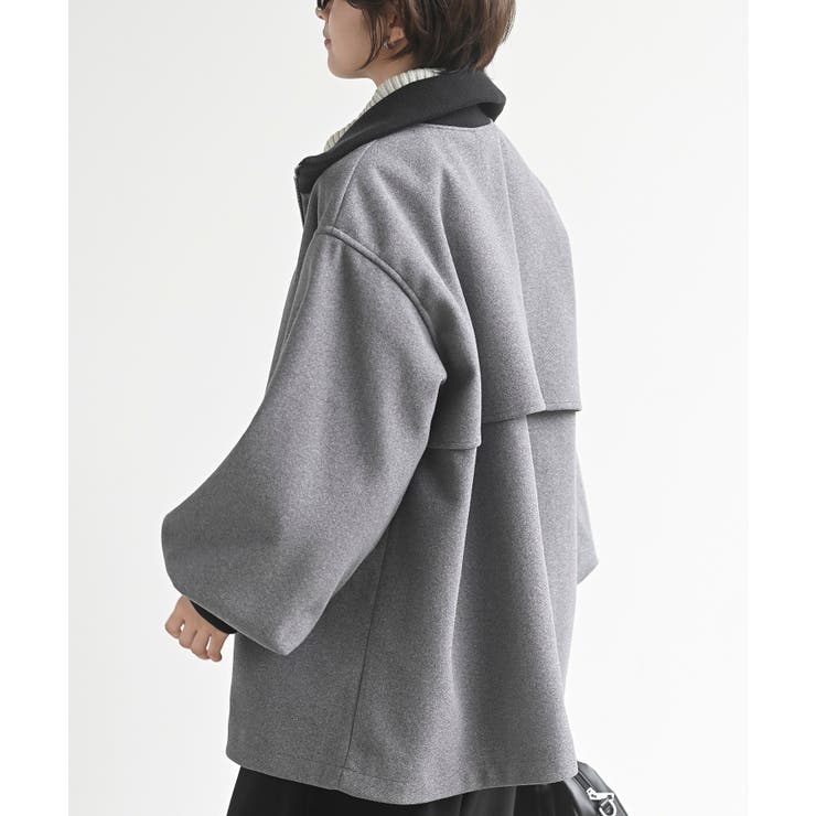 リブ切替ミドルＺＩＰコート | rps | 詳細画像15 