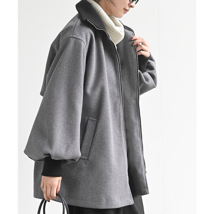 リブ切替ミドルＺＩＰコート | rps | 詳細画像17 