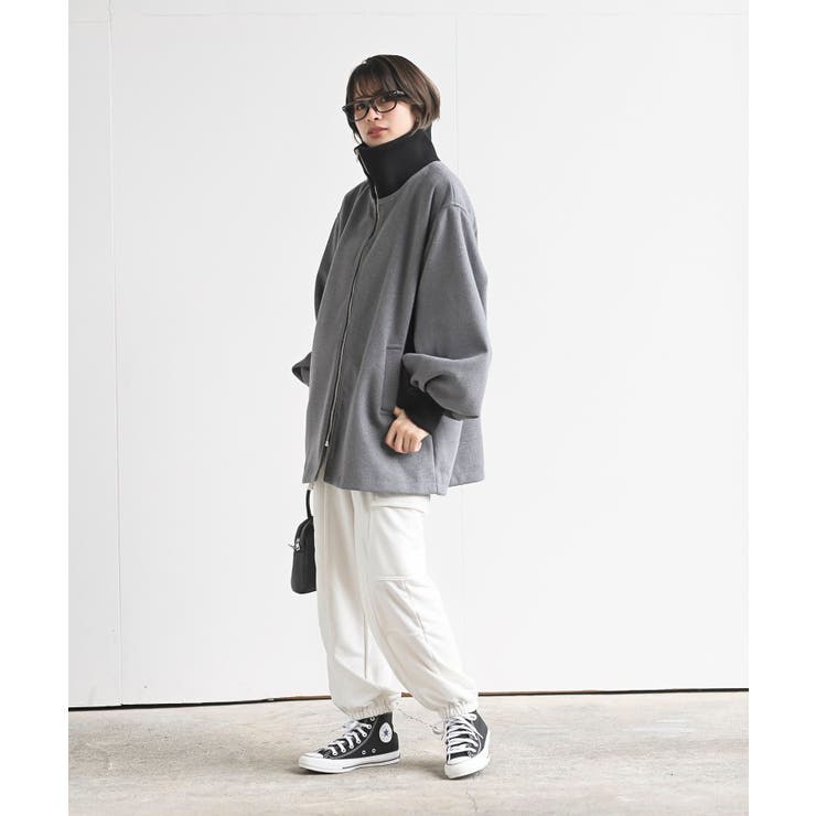 リブ切替ミドルＺＩＰコート | rps | 詳細画像18 