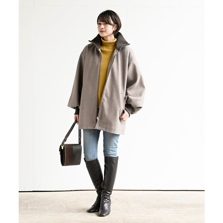 リブ切替ミドルＺＩＰコート | rps | 詳細画像19 