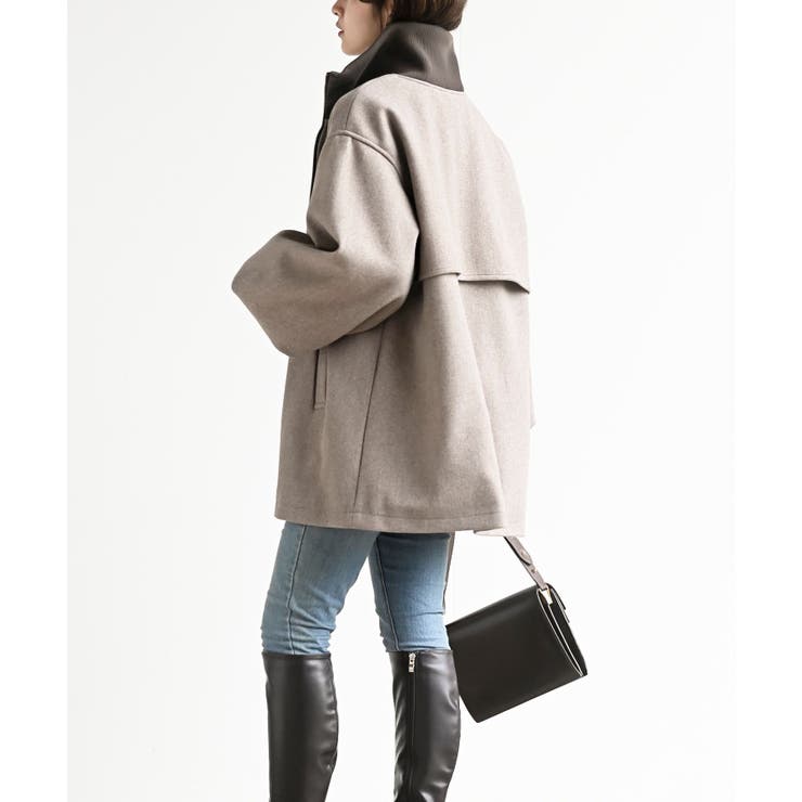 リブ切替ミドルＺＩＰコート | rps | 詳細画像20 