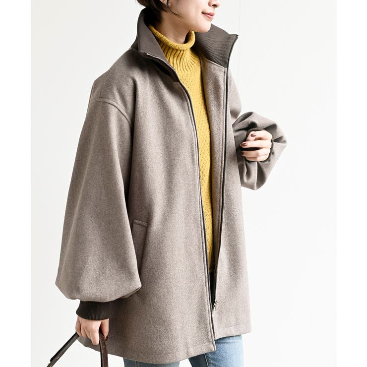 リブ切替ミドルＺＩＰコート | rps | 詳細画像23 