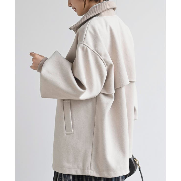 リブ切替ミドルＺＩＰコート | rps | 詳細画像7 