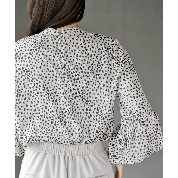 ボリューム袖プチハイネックブラウス | rps | 詳細画像24 