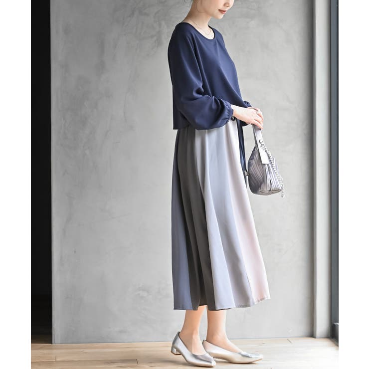 カラフルパッチワークドッキングワンピース | rps | 詳細画像14 