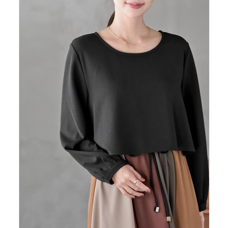 カラフルパッチワークドッキングワンピース | rps | 詳細画像36 