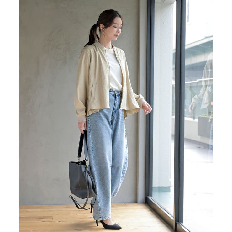 ＢＡＣＫプリーツライトブルゾン | rps | 詳細画像18 