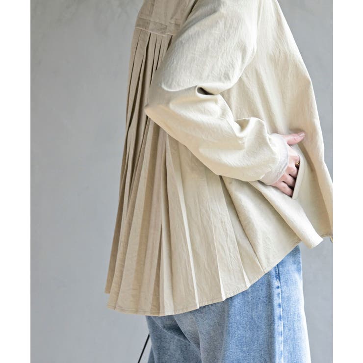 ＢＡＣＫプリーツライトブルゾン | rps | 詳細画像23 