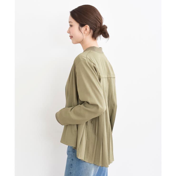 ＢＡＣＫプリーツライトブルゾン | rps | 詳細画像26 