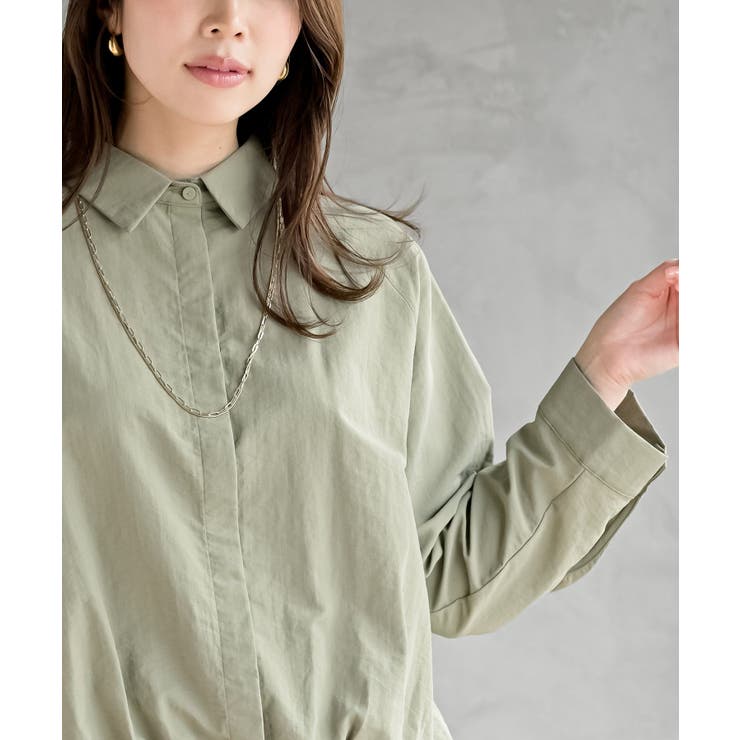 裾タックヒヨクブラウス | rps | 詳細画像14 