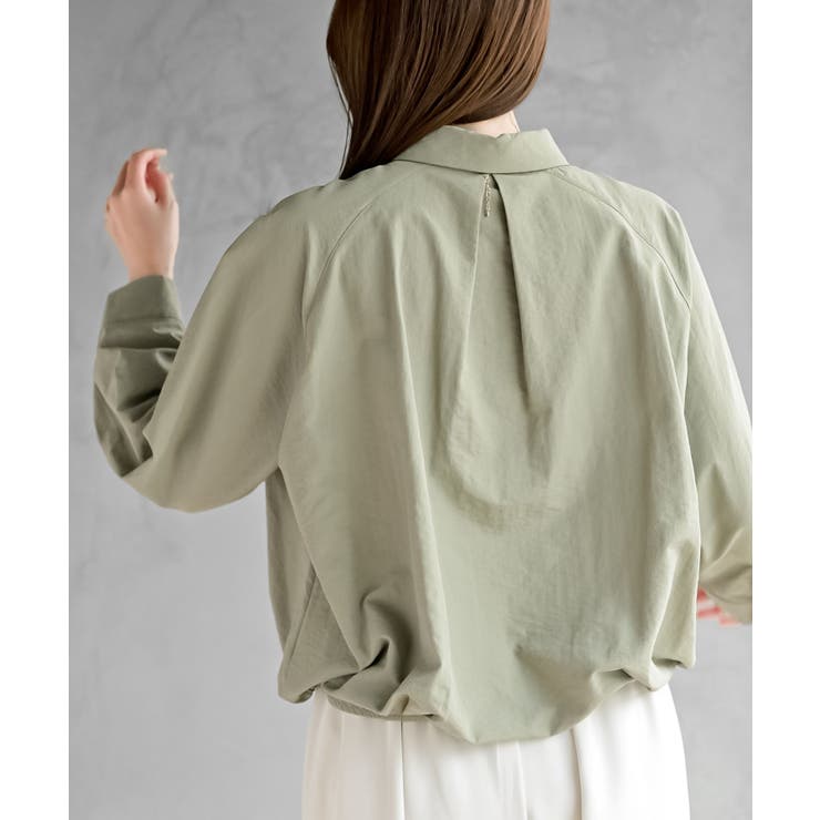 裾タックヒヨクブラウス | rps | 詳細画像16 