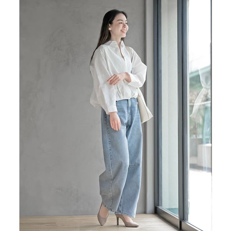 裾タックヒヨクブラウス | rps | 詳細画像2 