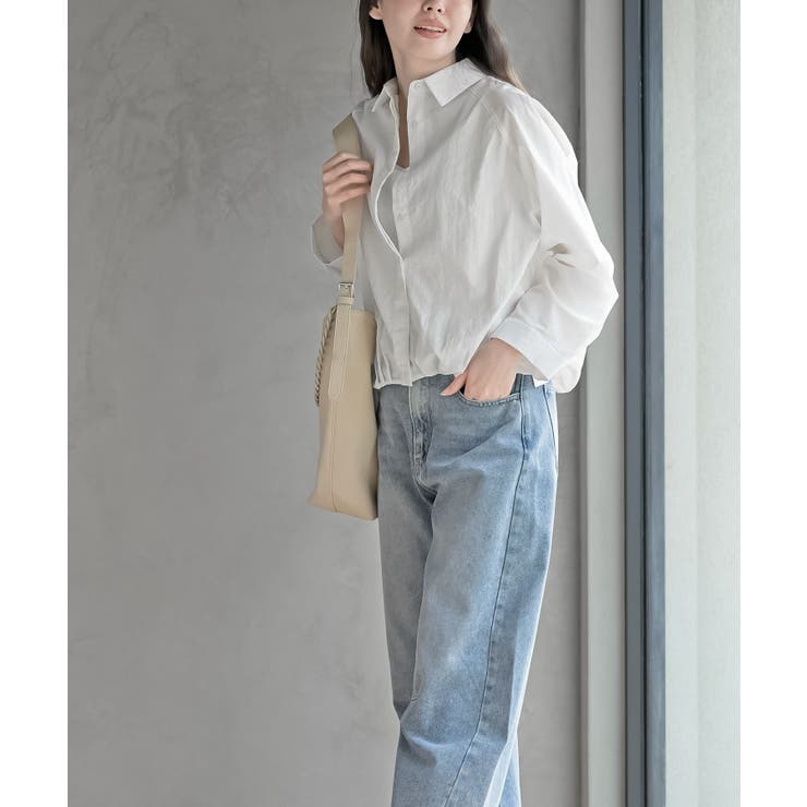 裾タックヒヨクブラウス | rps | 詳細画像3 